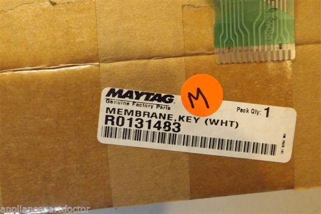 AMANA MAYTAG MICROWAVE R0131483 MEMBRANE KEY PAD NEW IN BOX AMANA MAYTAG MICROWAVE R0131483 MEMBRANE KEY PAD NEW IN BOX